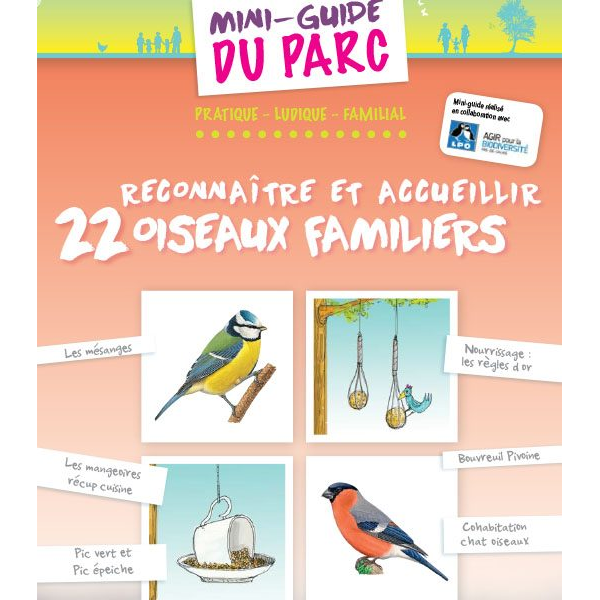 Mini-Guide du Parc - Reconnaître et accueillir 22 oiseaux familiers Image de prévisualisation